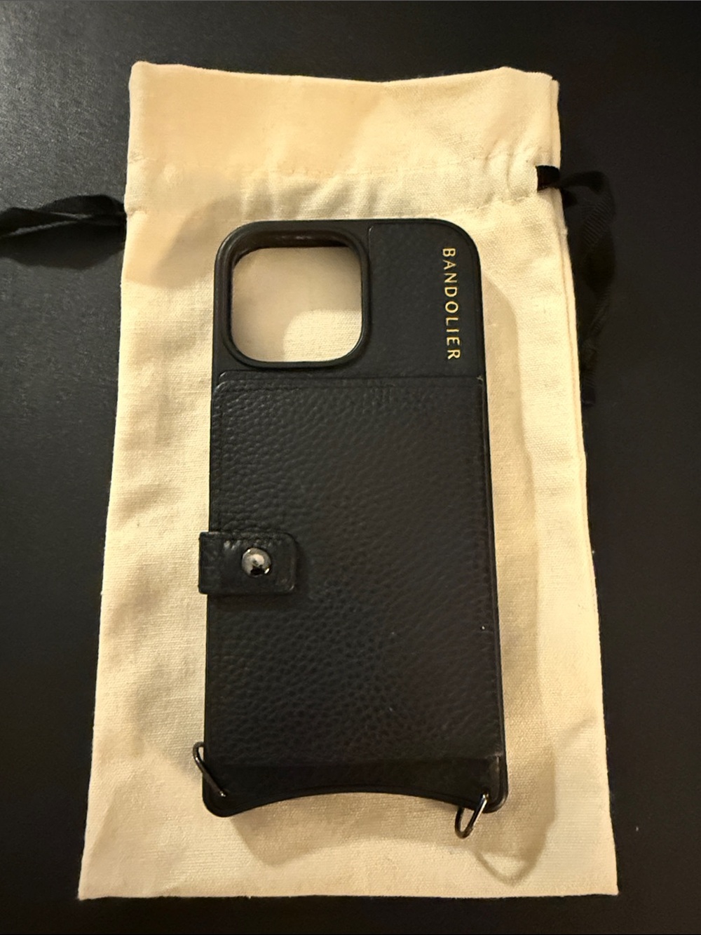 Bandolier Black MagSafe iPhone 16 ProMax Case